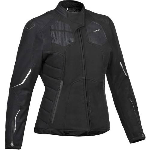 GIUBBOTTO CELL LADY NERO ARGENTO  | IXON