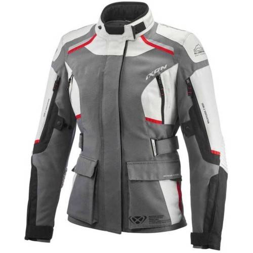 GIACCA MIDGARD LADY GRIGIO NERO ROSSO  | IXON