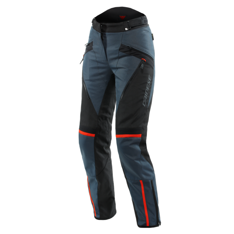 PANTALONI TEMPEST 3 LADY D-DRY EBONY BLACK LAVA-RED | DAINESE