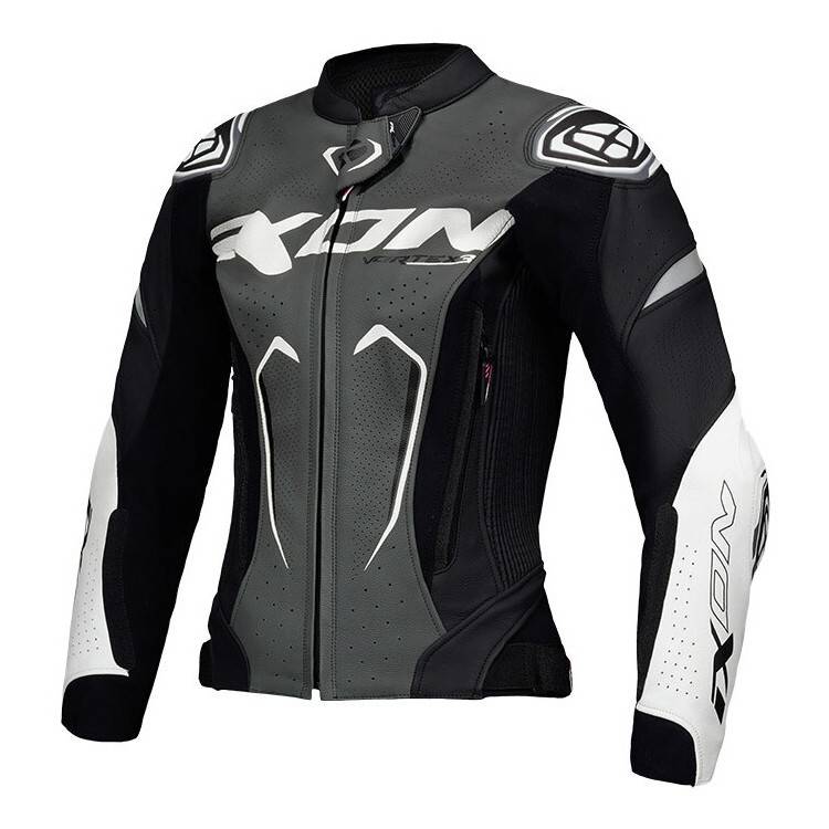 GIUBBOTTO VORTEX 3 JKT LADY NERO ANTRACITE BIANCO | IXON