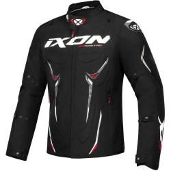 GIUBBOTTO ROADSTAR NERO BIANCO ROSSO | IXON
