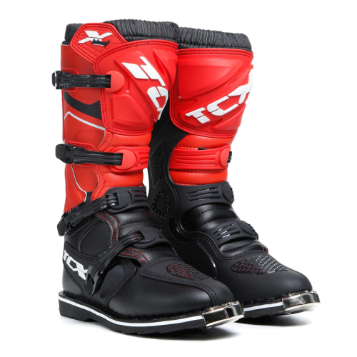 STIVALI MOTO X-BLAST BLACK/RED | TCX BOOTS