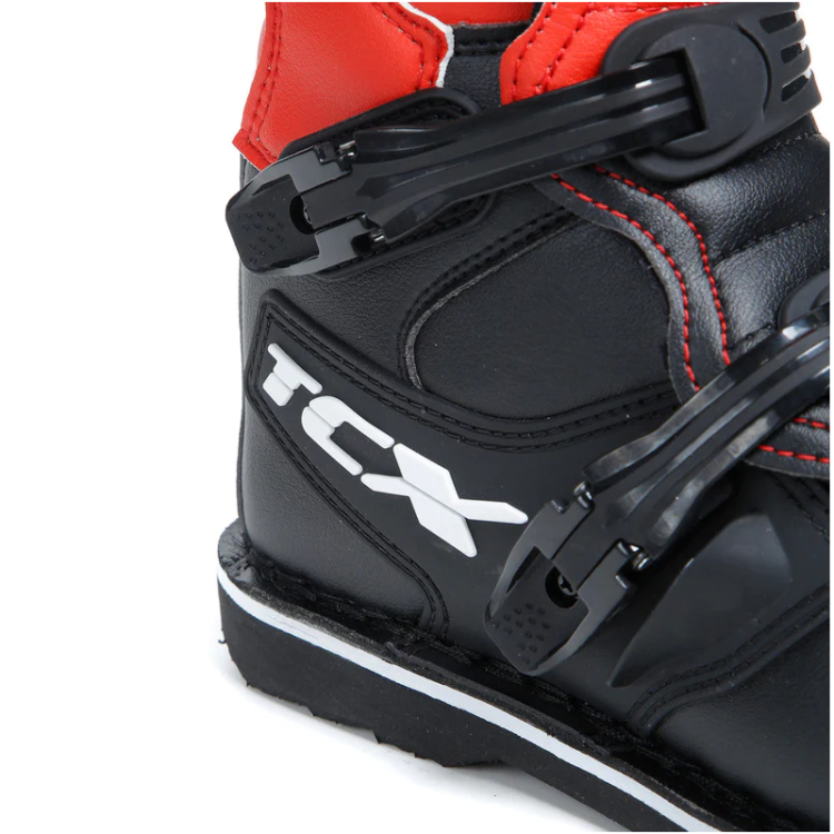 STIVALI MOTO X-BLAST BLACK/RED | TCX BOOTS