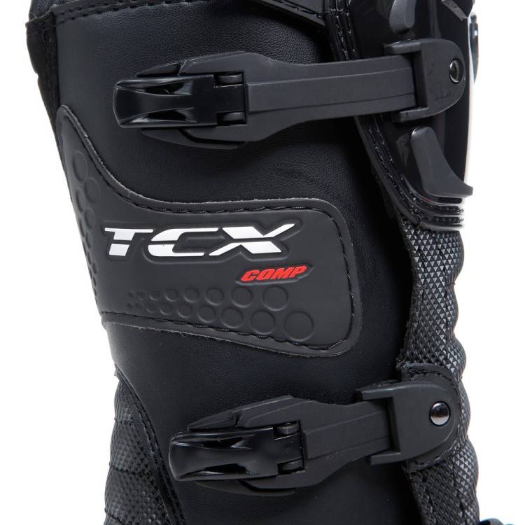 STIVALI MOTO COMP KID BLACK/RED | TCX BOOTS