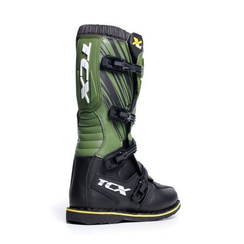 STIVALI MOTO X-BLAST BLACK/GREEN/YELLOW | TCX BOOTS