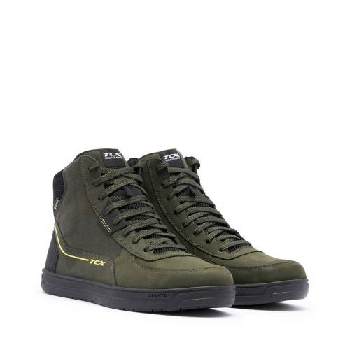 SCARPE DA MOTO MOOD 2 GORE-TEX GREEN/BLACK/YELLOW | TCX BOOTS