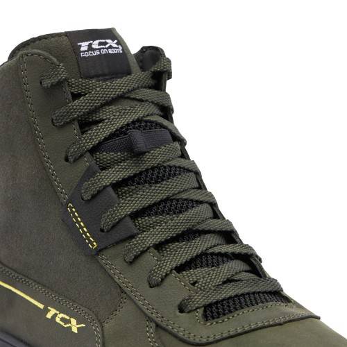 SCARPE DA MOTO MOOD 2 GORE-TEX GREEN/BLACK/YELLOW | TCX BOOTS