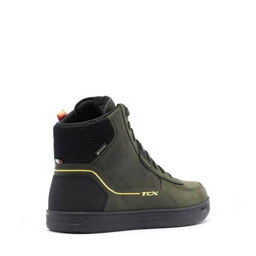 SCARPE DA MOTO MOOD 2 GORE-TEX GREEN/BLACK/YELLOW | TCX BOOTS