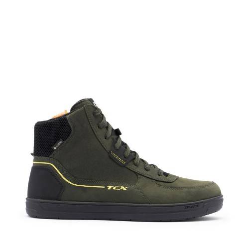 SCARPE DA MOTO MOOD 2 GORE-TEX GREEN/BLACK/YELLOW | TCX BOOTS