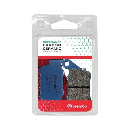 SET PASTIGLIE  CARBON CERAMIC 07BB02CC | BREMBO