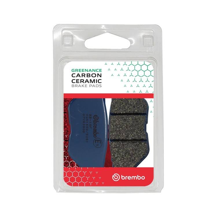 SET PASTIGLIE  CARBON CERAMIC 07YA3908 | BREMBO