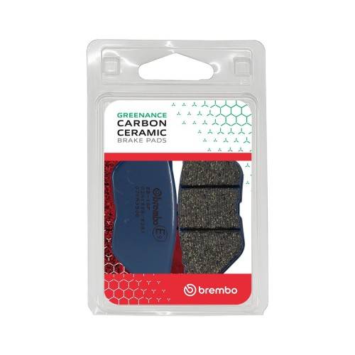 SET PASTIGLIE  CARBON CERAMIC 07YA3908 | BREMBO