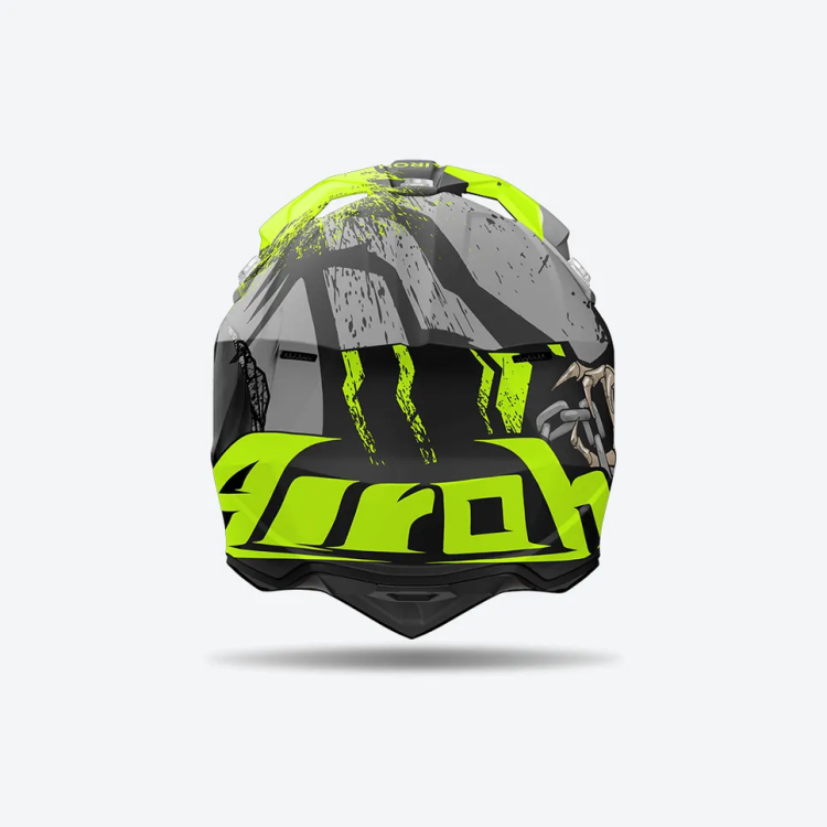 CASCO OFFROAD WRAAAP DARKNESS MATT | AIROH