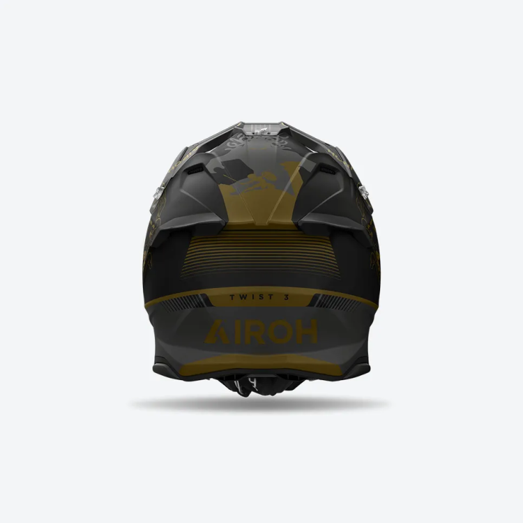 CASCO OFFROAD TWIST 3 TITAN MATT | AIROH