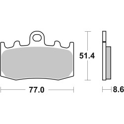 SET PASTIGLIE  CARBON CERAMIC 07BB2607 | BREMBO