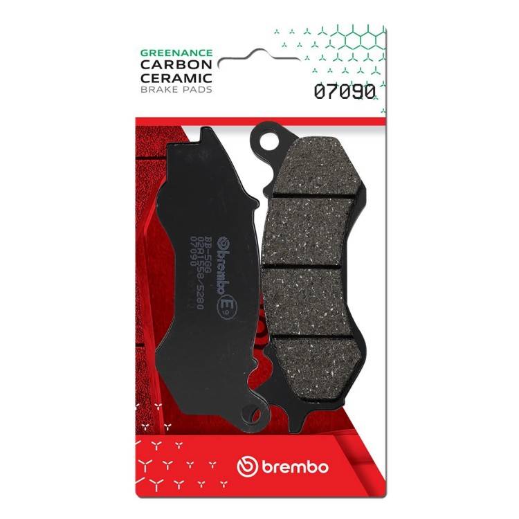 SET PASTIGLIE  SCOOTER 07090 | BREMBO