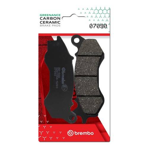 SET PASTIGLIE  SCOOTER 07090 | BREMBO