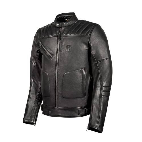 GIACCA PELLE GARAGE UOMO EVO NERO | Hevik