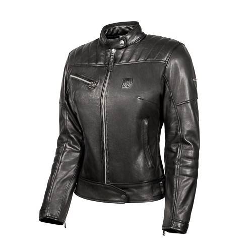 GIACCA PELLE GARAGE DONNA EVO NERO | Hevik