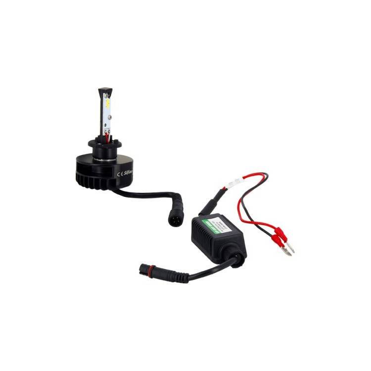 LAMPADINA H1 LED + ALIMENTATORE 16W/2200 LUMENS | MYRA