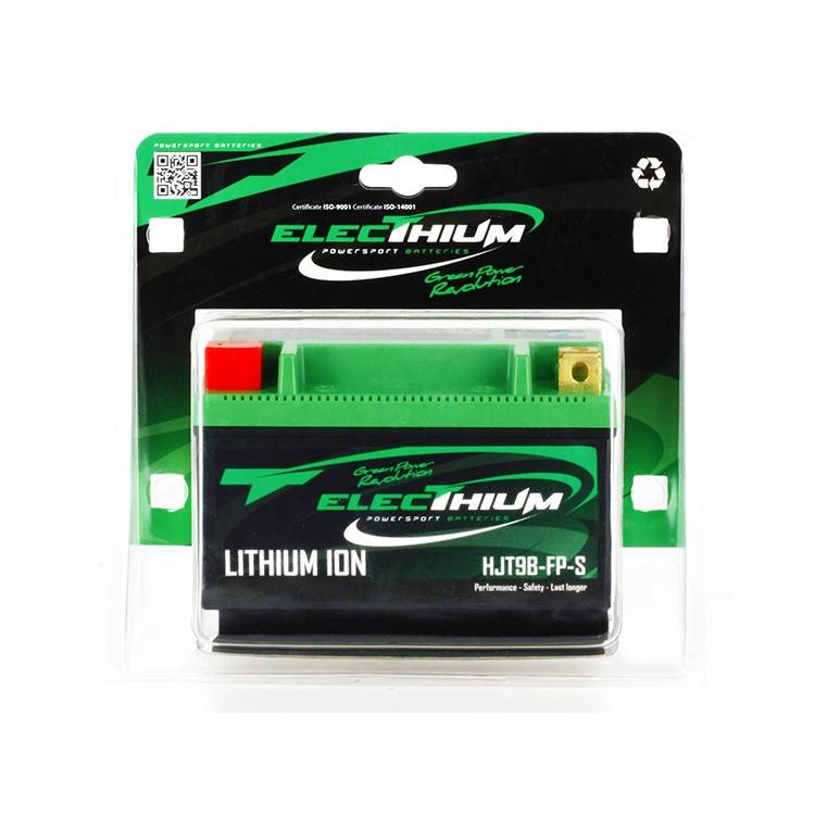 BATTERIA AL LITIO HJT9B FP-S- (YT9B-BS) | ELECTHIUM