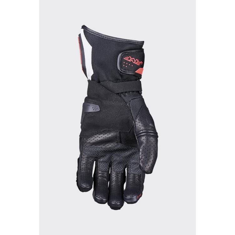 GUANTI FIVE RFX4 EVO AIRFLOW WHITE   FLUO RED | FIVE GLOVES