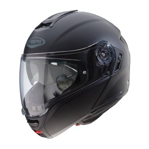 CABERG LEVO MATT BLACK CASCO MODULARE