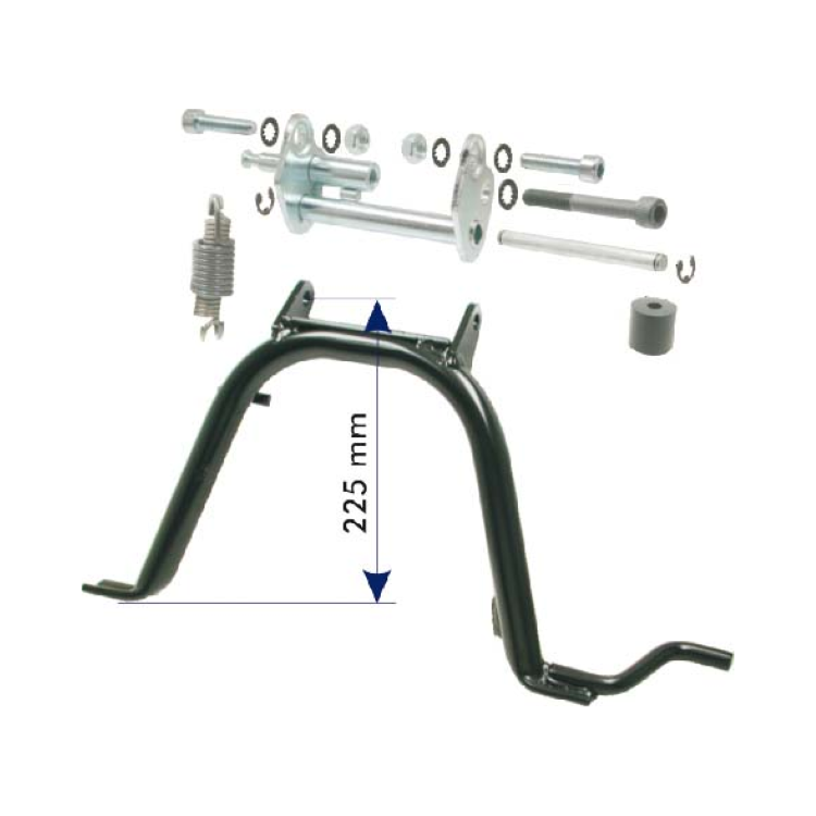 121610440 CAVALLETTO CENTRALE RMS APRILIA SR MBK NITRO | RMS