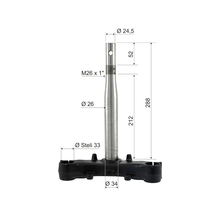 121570491 TESTA FORCELLA RMS HONDA SH 125CC IE | RMS