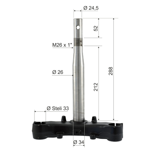 121570491 TESTA FORCELLA RMS HONDA SH 125CC IE | RMS