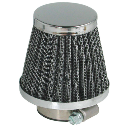 100601040 FILTRO ARIA NYPSO RACING METALLICO D38MM DIRITTO LUNGO | NYPSO