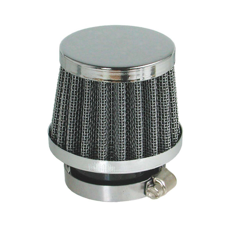 100601010 FILTRO ARIA NYPSO RACING METALLICO D35MM DIRITTO CORTO | NYPSO