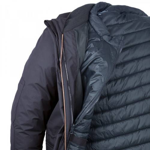 TUCANO URBANO CENTRAL PARK BLU SCURO PARKA IMBOTTITO