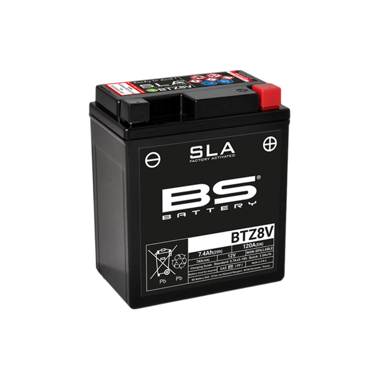 246650535 BATTERIA BS SLA BTZ8V | BS-BATTERY