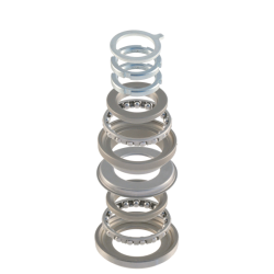 184220450 SERIE STERZO COMPLETA RMS PIAGGIO BEVERLY 125-250CC | RMS