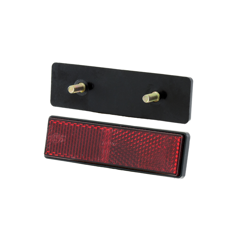 246473041 CATADIOTTRO RETTANGOLARE ROSSO RMS - CON VITE - CON VITE | RMS