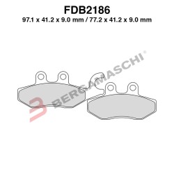 PASTIGLIE FERODO FDB2186AG | FERODO