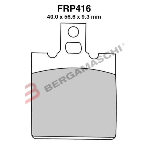 PASTIGLIE FERODO FRP416P | FERODO