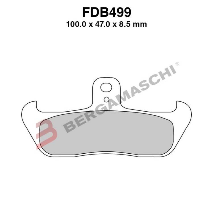 PASTIGLIE FERODO FDB499P | FERODO