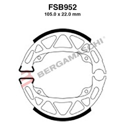 GANASCE FERODO FSB952 | FERODO