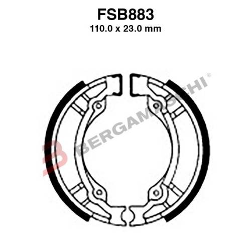GANASCE FERODO FSB883 | FERODO