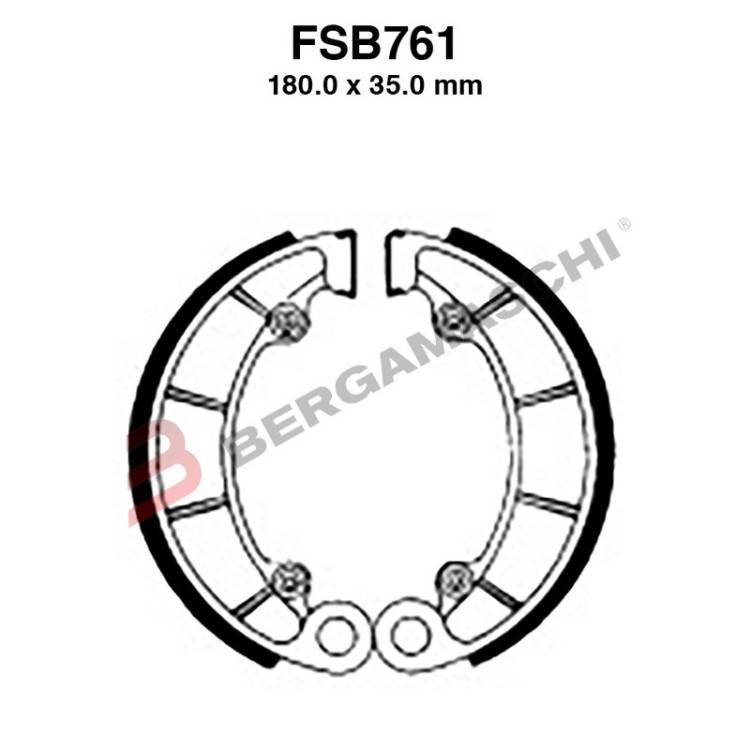 GANASCE FERODO FSB761 | FERODO