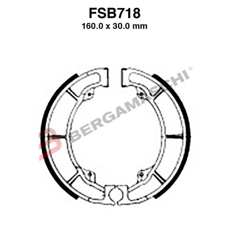 GANASCE FERODO FSB718 | FERODO