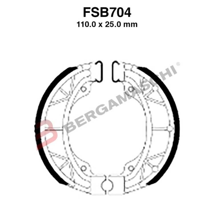 GANASCE FERODO FSB704A | FERODO