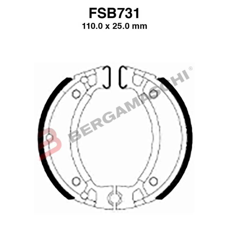 GANASCE FERODO FSB731A | FERODO