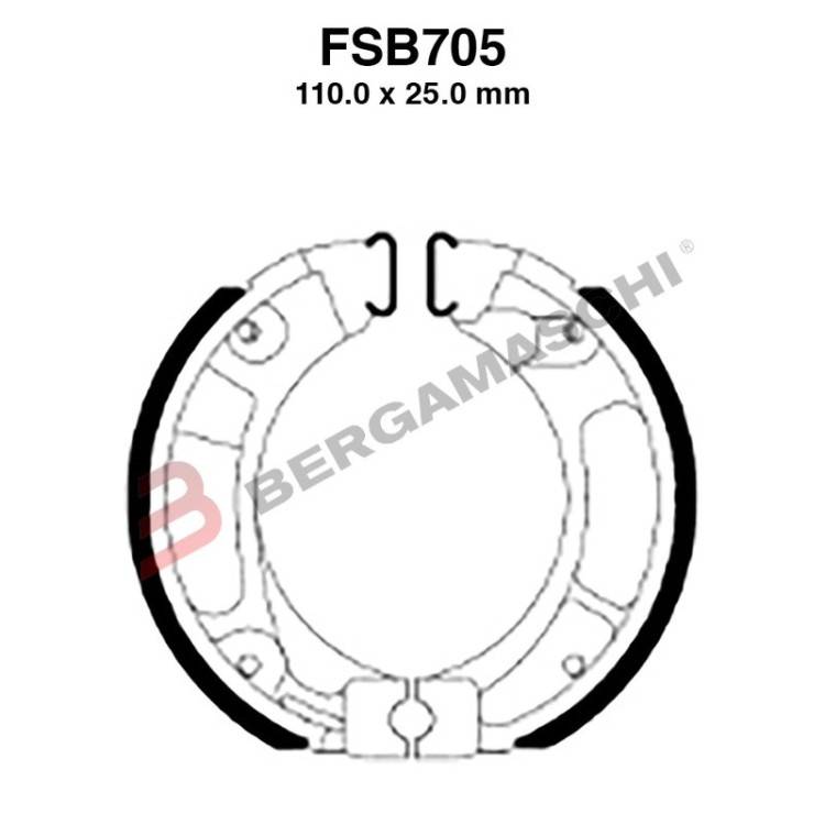 GANASCE FERODO FSB705A | FERODO