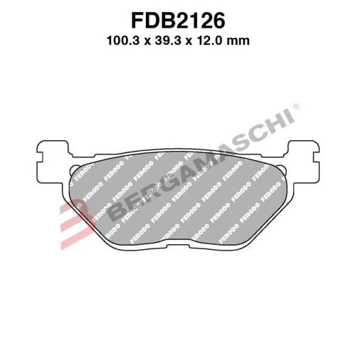 PASTIGLIE FERODO FDB2126EF | FERODO
