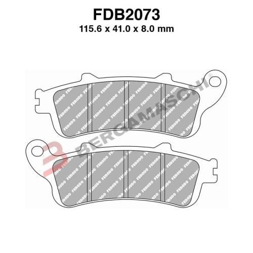 PASTIGLIE FERODO FDB2073EF | FERODO