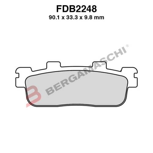 PASTIGLIE FERODO FDB2248EF | FERODO