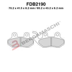 PASTIGLIE FERODO FDB2190EF | FERODO